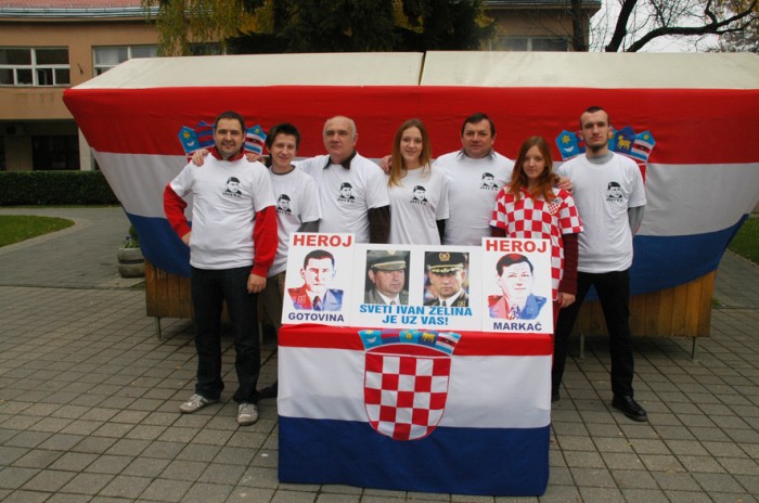 Podrška generalima Gotovini i Markaču